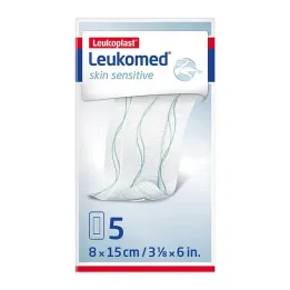 Leukomed® skin sensitīvs 8x15 cm, 5 gab