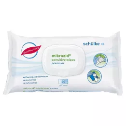 MIKROZID jutīgas salvetes premium Des.MP+Flä.Softp., 50 gab