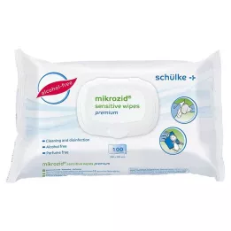 MIKROZID jutīgas salvetes premium Des.MP+Flä.Softp., 100 gab