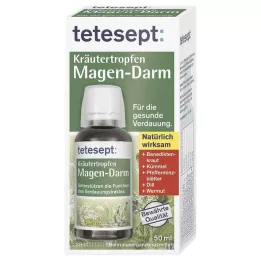 TETESEPT Zāļu pilieni kuņģa-zarnu traktam, 50 ml