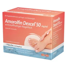 Amorolfin Dexcel® 50 mg/ml aktīvā nagu laka, 3 ml