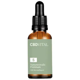 NATUREXTRAKT Premium 5% CBD eļļa, 30 ml