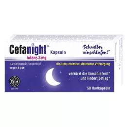 CEFANIGHT intens 2 mg cietās kapsulas, 50 gab