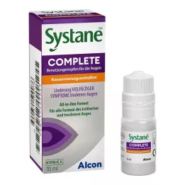 SYSTANE COMPLETE Mitrinošs līdzeklis plakstiņiem bez konservanta, 10 ml