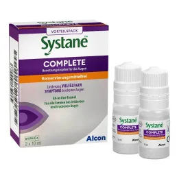 Systane® COMPLETE bez konservantiem, 2X10 ml