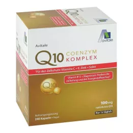 COENZYM Q10 100 mg kapsulas+vitamīni+minerālvielas, 240 gab