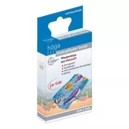 KINDERPFLASTER Ocean Fleece for Kids Strips 2x6 cm, 20 gab