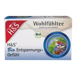 H&amp;S Bio Relaksācijas filtra maisiņi, 20X1,8 g