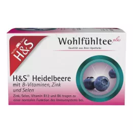 H&amp;S Mellenes ar B vitamīniem cinku un selēnu Fbtl., 20X2,5 g