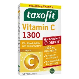 Taxofit Vitamīns C 1300 tabletes, 30 gab