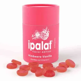 Ipalat Pastilles Flavour Edition Raspberry-Vanilla (40 gab.)