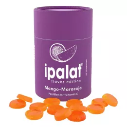 IPALAT Pastilas garšu izdevums mango-pasifloras auglis, 40 gab