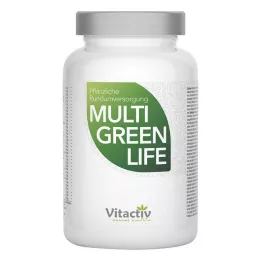 MULTI GREEN Life Vitamins & Minerālkapsulas, 90 gab