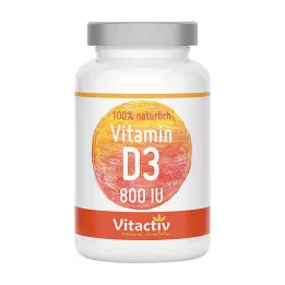 VITAMIN D3 TABLETES, 100 gab