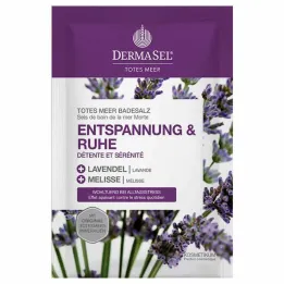 Dermasel Nāves jūras vannas sāls relaksācija & Mierīga, 80 g