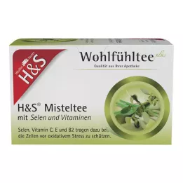 H&amp;S Āmuļu tēja ar selēnu un vitamīniem filtru maisiņi, 20X2 g