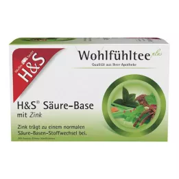 H&amp;S Acid-Base ar cinka filtra maisiņiem, 20X2,0 g