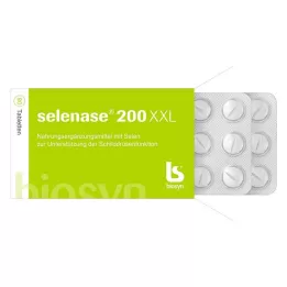 SELENASE 200 XXL tabletes, 90 gab