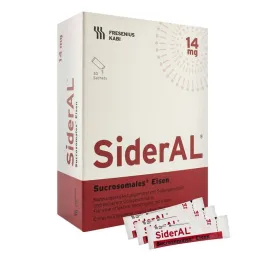 Sideral Iron 14 mg Cola Paciņas Granulas, 30 gab