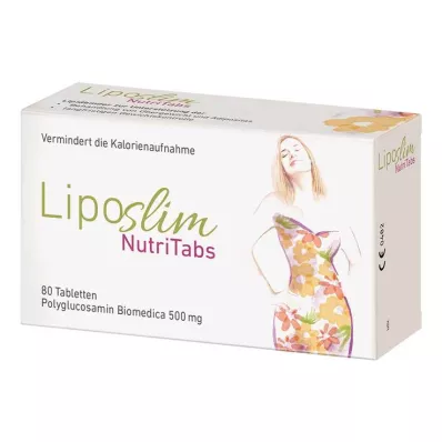 LIPOSLIM NutriTabs tabletes, 80 gab LIPOSLIM NutriTabs tabletes, 80 gab