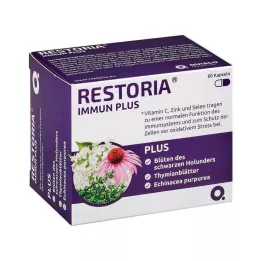 RESTORIA IMMUN PLUS Kapsulas, 60 gab