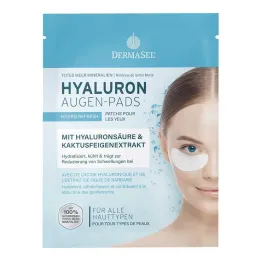 Dermasel Dead Sea hialuroniskie acu spilventiņi, 1 lpp