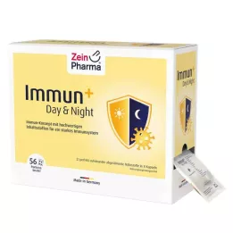 IMMUN+ DAY &amp; Nakts kapsulu paciņa 28 dienām, 56X4 gab
