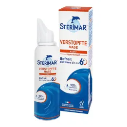STÉRIMAR Aizlikts deguns 2 vienā deguna aerosols &amp; Skalošana, 100 ml