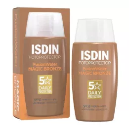 ISDIN Fotoprotector Fusion Water Col.bronze SPF 50, 50 ml