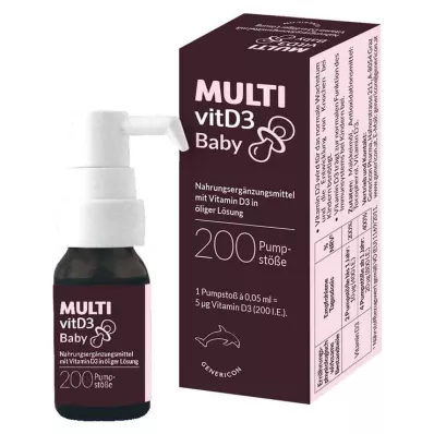 MULTIVITD3 Baby Pump Solution, 10 ml