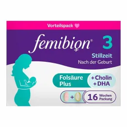Femibion 3 zīdīšanas kombinācijas iepakojums, 2x112 gab