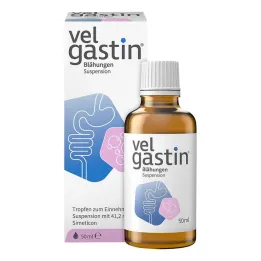 Velgastin® suspensija iekšķīgai lietošanai pret vēdera uzpūšanos, 50 ml