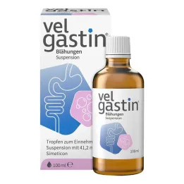 Velgastin® suspensija iekšķīgai lietošanai pret vēdera uzpūšanos, 100 ml