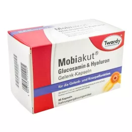 MOBIAKUT Glikozamīns & Hyaluron kapsulas locītavām, 90 gab
