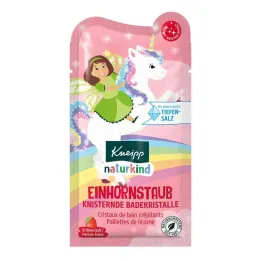 Kneipp Naturkind krakšķošie vannas sāļi vienradža putekļi (60 g)