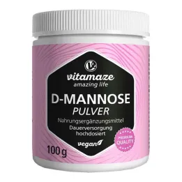 D-Mannozes pulveris augstas devas vegāns, 100 g