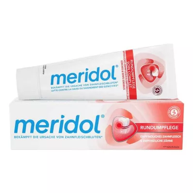 MERIDOL Vispusīga kopšanas zobu pasta, 75 ml