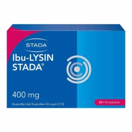 Ibu-LYSIN STADA® 400 mg apvalkotās tabletes, 20 gab