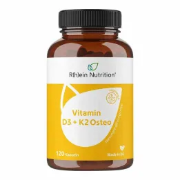 Vitamīns D3 + K2 Osteo 2000 SV Vit.D3 + 80 µg K2 Kps, 120 gab