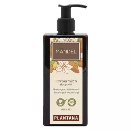 PLANTANA Mandeļu ķermeņa pieniņš, 250 ml