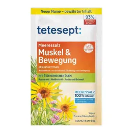 Tetesept jūras sāls muskuļu kustība &amp; (80 g)