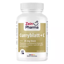 CURRYBLATT EISEN 25 mg+C kapsulas, 60 gab