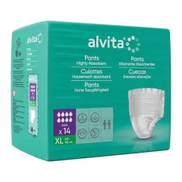 Alvita Inkontinences bikses maxi xl, 14 gab