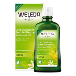 Weleda Citrus Fresh Deo Spray uzpildes pudele, 200 ml