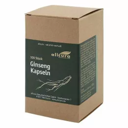GINSENG 500 kapsulas, 100 gab