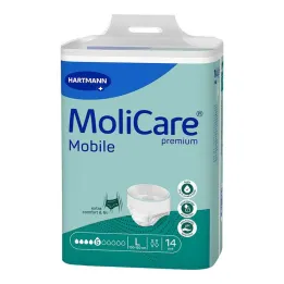 Molicare Premium Mobile 5 pilieni L izmērs, 14 gab