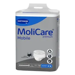 Molicare Premium Mobile 10 pilieni L izmērs, 14 gab