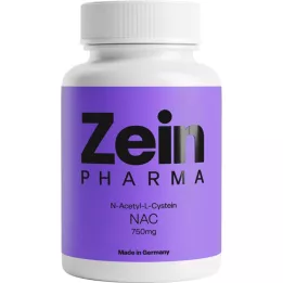 NAC 750 mg augstas kvalitātes N-acetil-L-cisteīna kapsulas, 120 gab