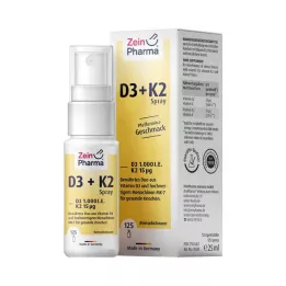 VITAMIN D3+K2 1000 SV aerosols, 25 ml