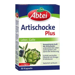 Abbey Artichoke Plus kapsulas, 30 gab